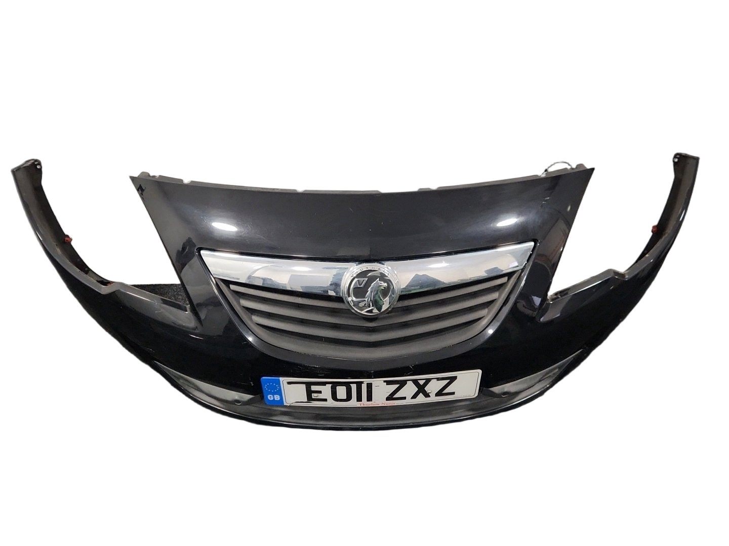Vauxhall Meriva MK2 (B) (4470) MPV Complete Front Bumper in Black Sapphire GBG