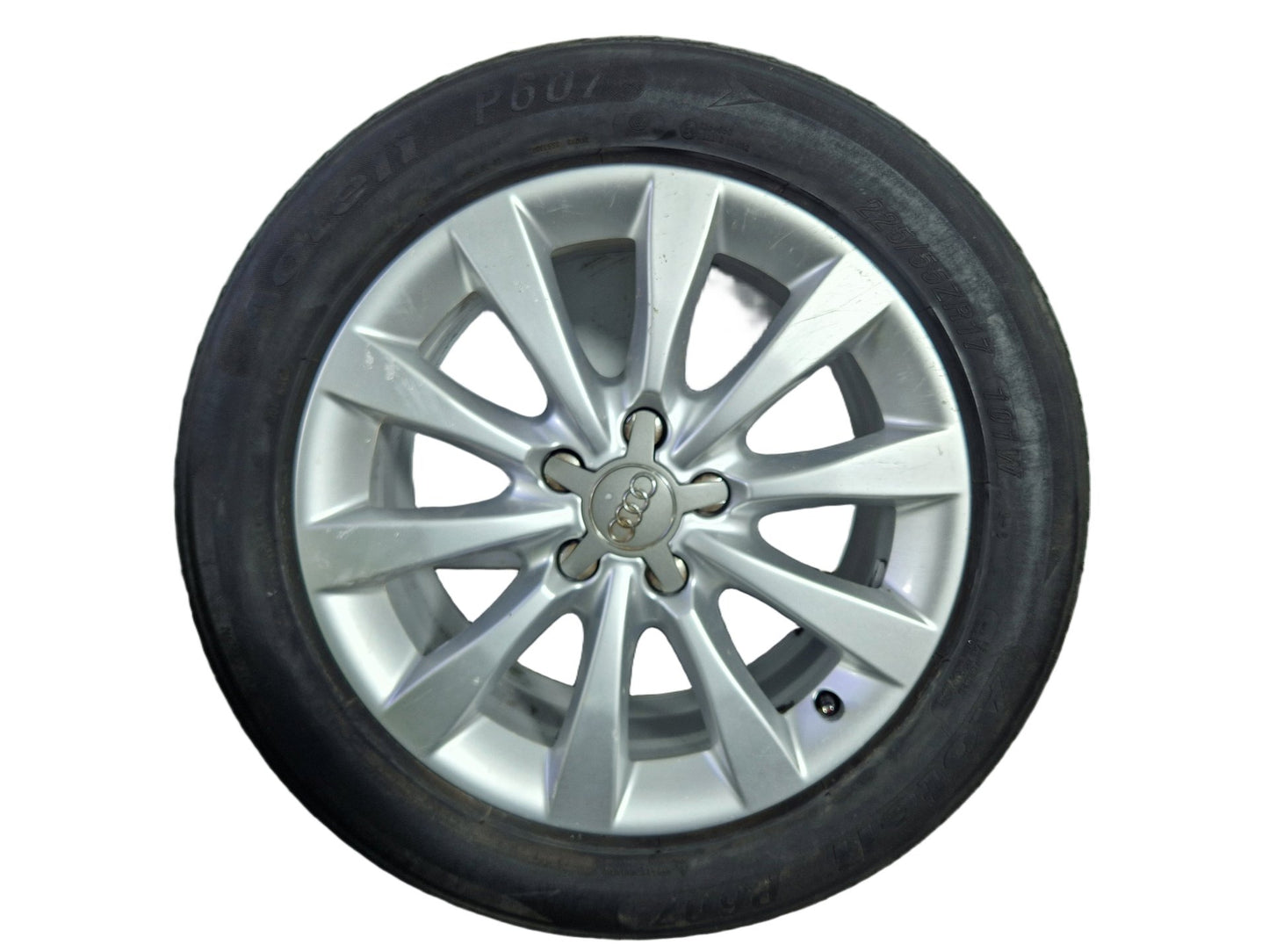 Audi A6 MK4 17" Alloy Wheel with Tyre 225/55/17 ~4mm 4G0601025BH