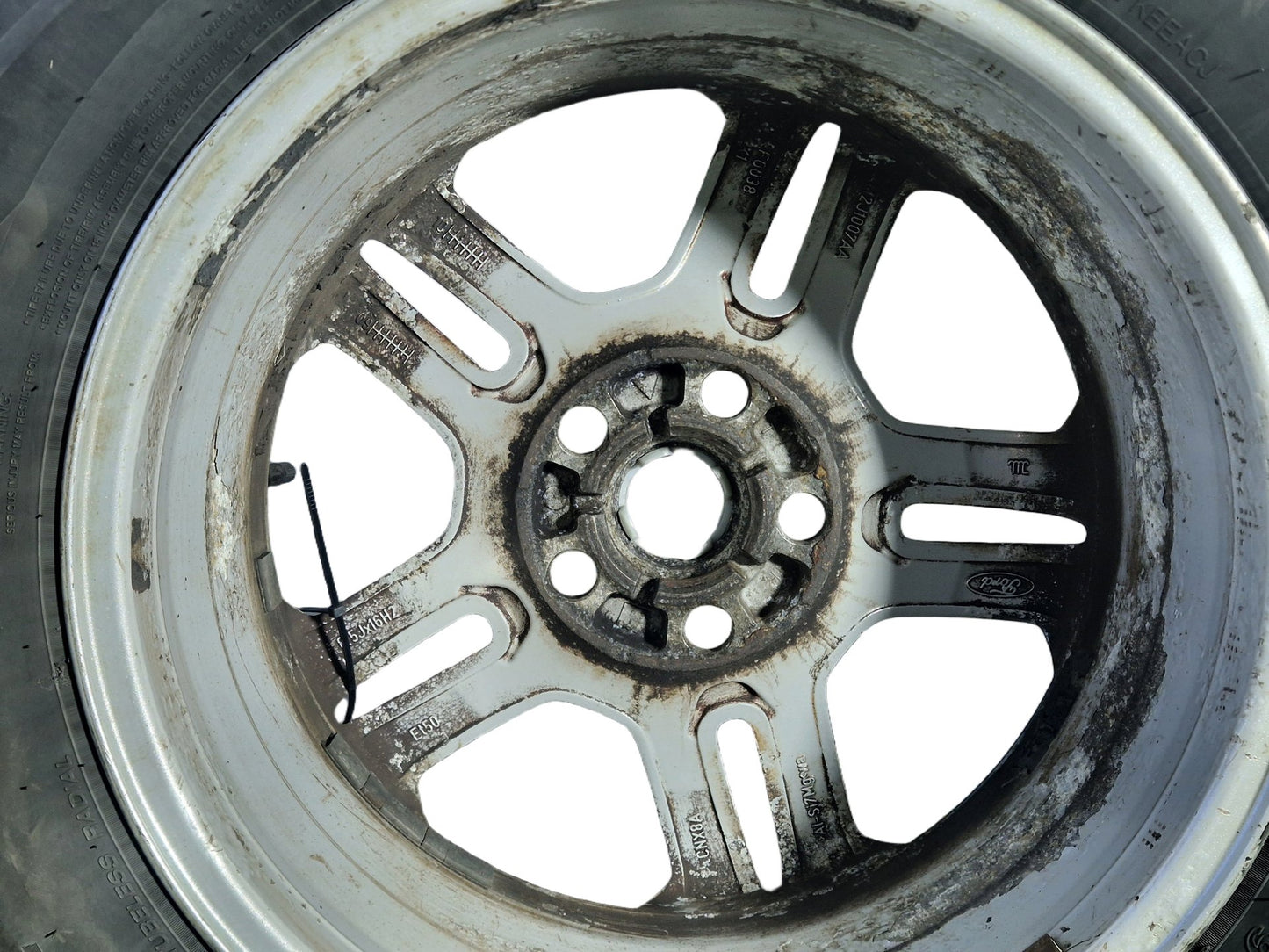 Ford S-Max MK1 (CD340) 16" Alloy Wheel with Tyre 215/60/16 6mm AM2J1007AA