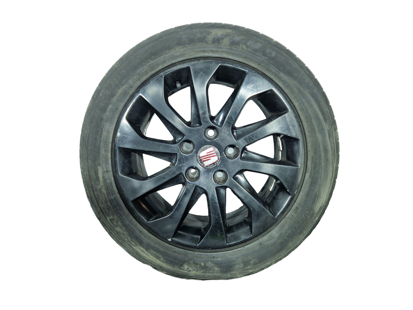 Seat Leon MK3 5F 16" Alloy Wheel with Tyre 6mm 205/55/16 5F0601025A