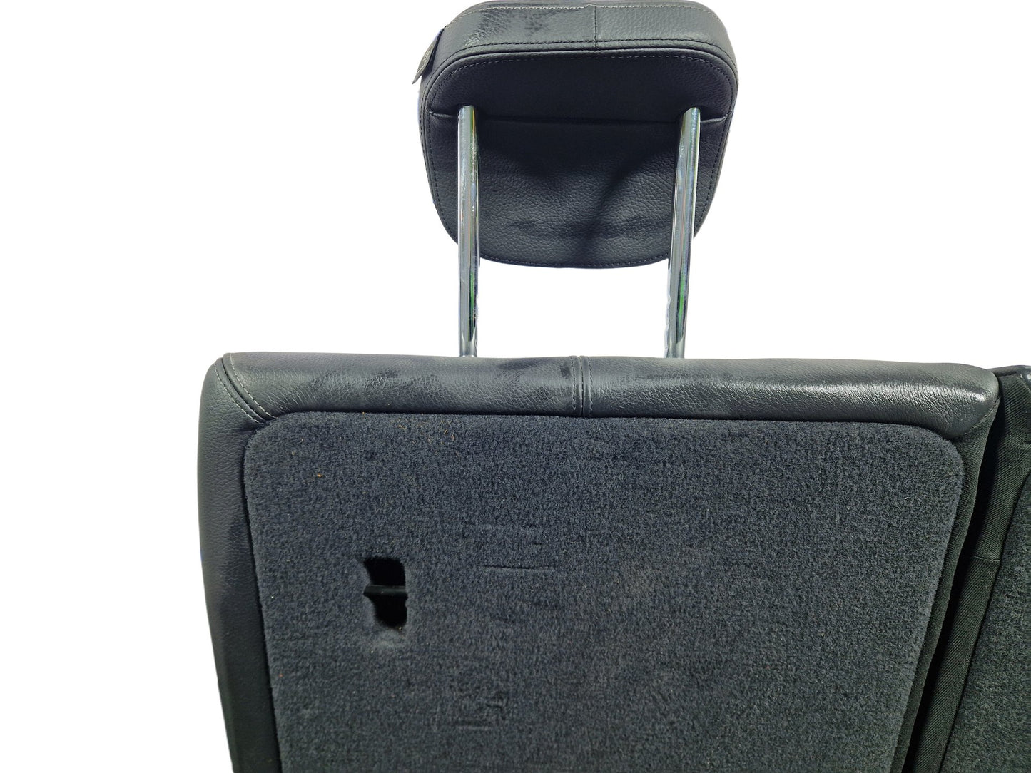 BMW F46 Rear Left N/S Passenger Side Black Leather Seat