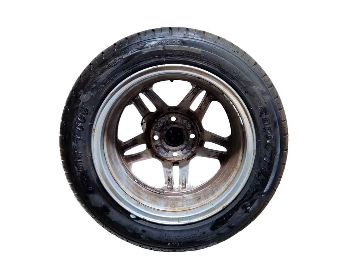 Ford Fiesta MK7 15" Alloy Wheel with Tyre 195/55/15 ~6mm C1BC-1007-BB