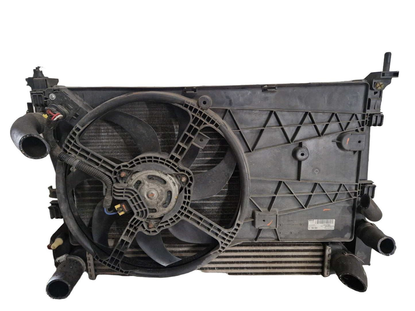 Peugeot Bipper MK1 (Ph1) (A9) Cargo Van 1.2 Diesel Rad Pack Radiator Cooling Fan