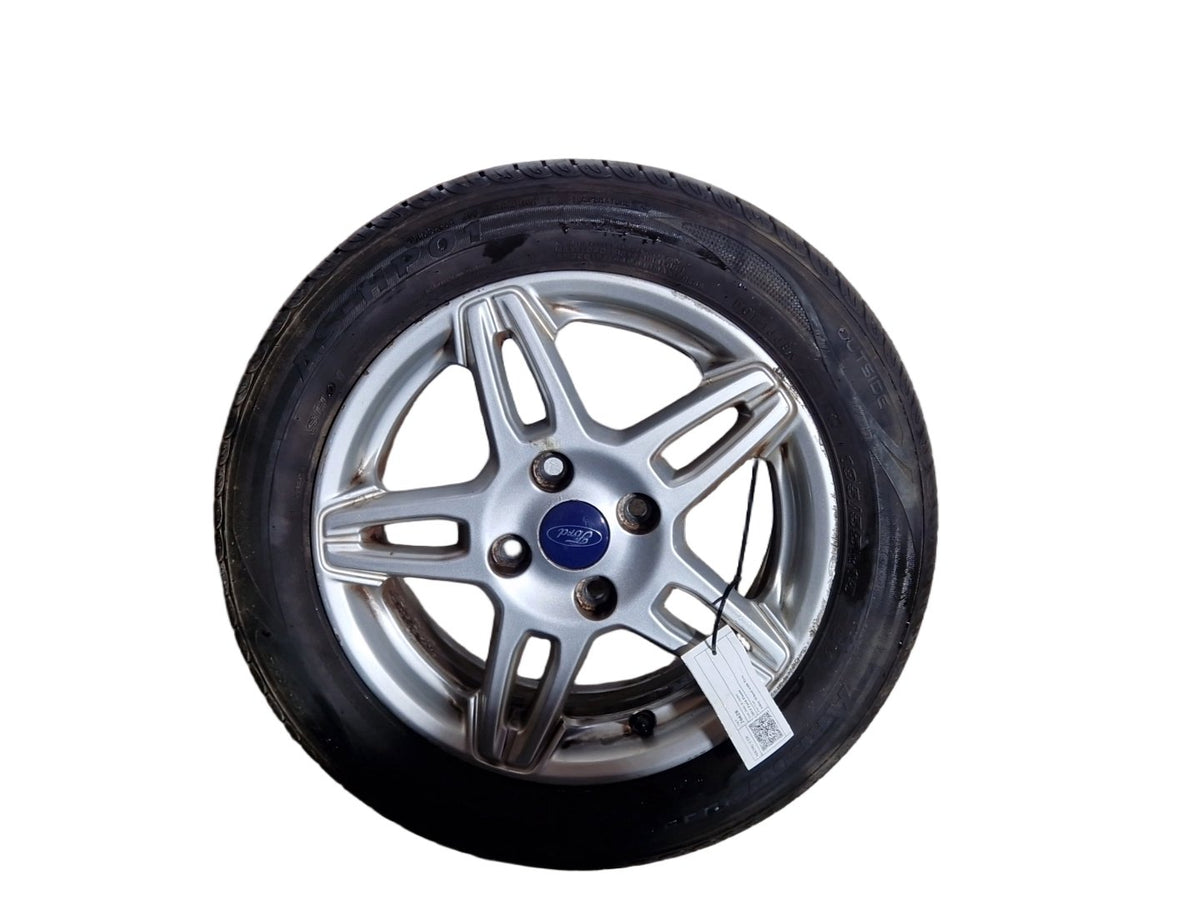 Ford Fiesta MK7 15" Alloy Wheel with Tyre 195/55/15 ~5mm C1BC-1007-BB