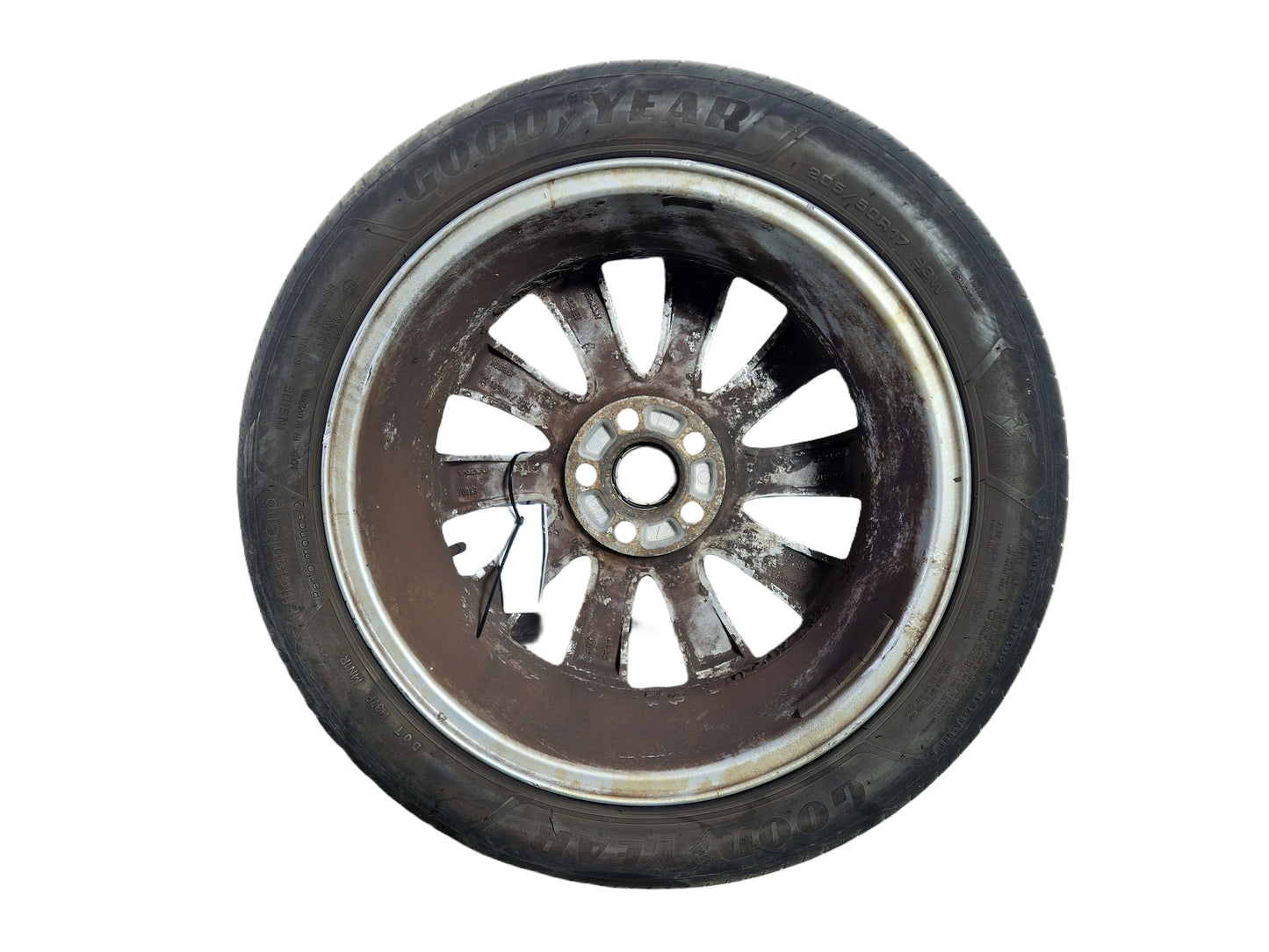 Volvo V40 MK3 (525) 17" Alloy Wheel with Tyre 205/50/17 ~5mm 31381857