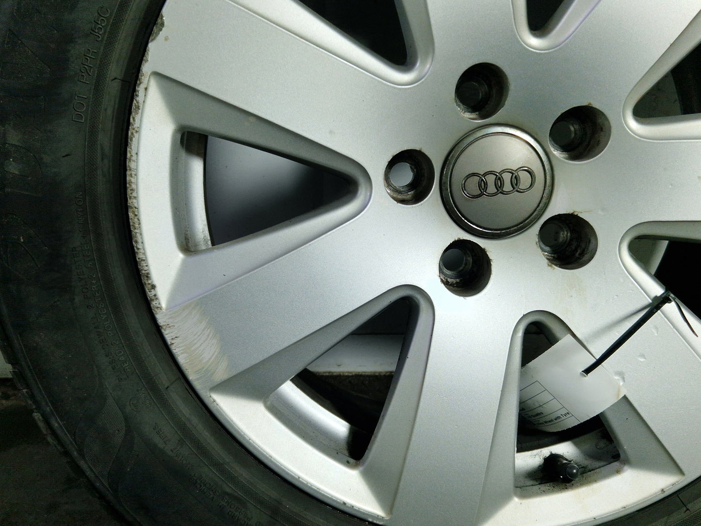 Audi A6 Quattro MK3 (4F) (C6) 16" Alloy Wheel with Tyre 225/55/16 ~6mm
