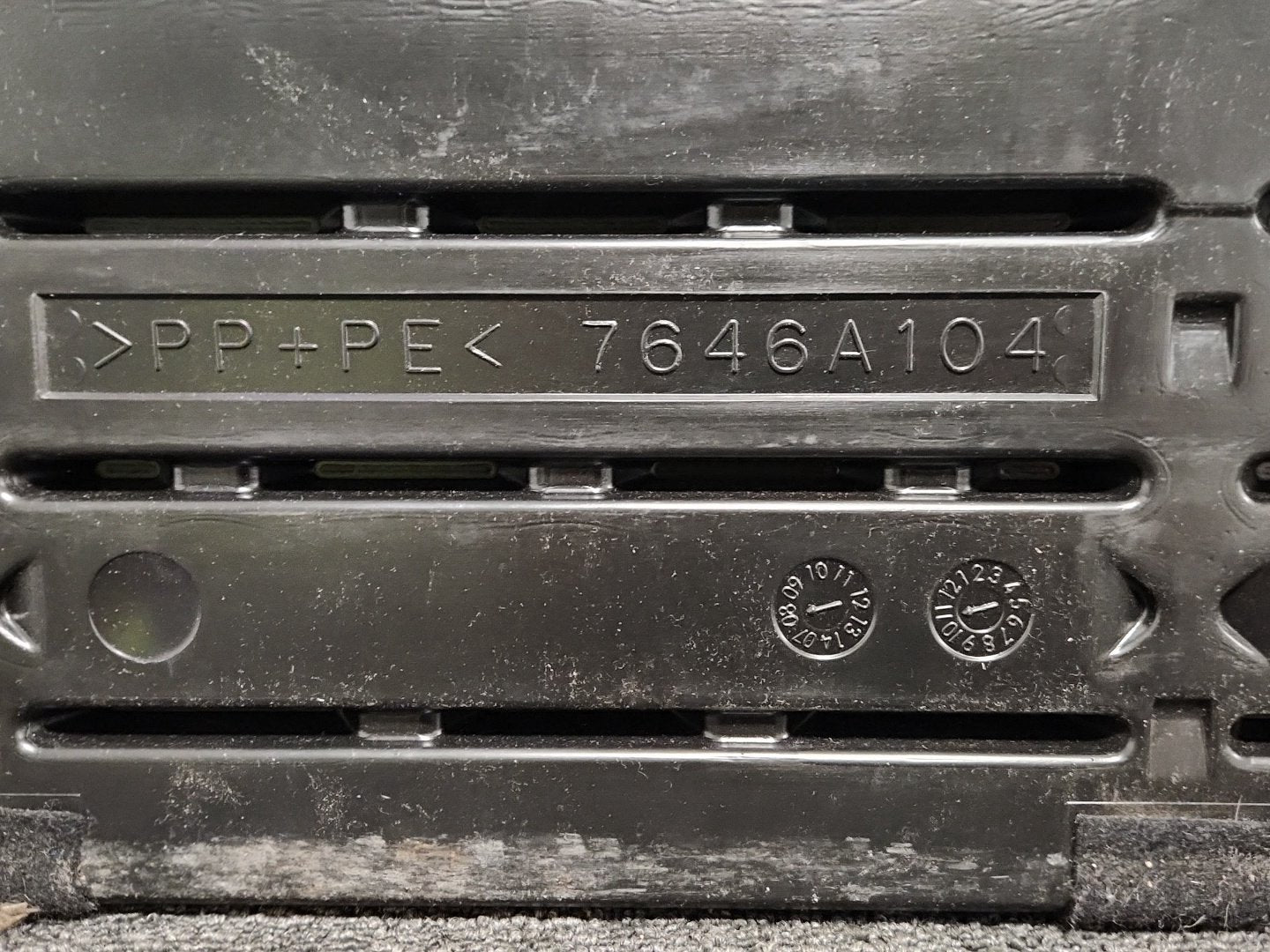 Mitsubishi Lancer MK5 (CX8A) Hatchback Boot Liner