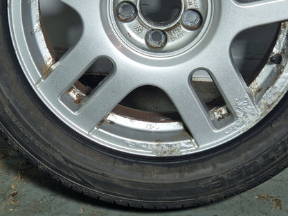 Volkswagen Golf V5 16" Alloy Wheel with Tyre 7mm 205/55/16 1J0601025F