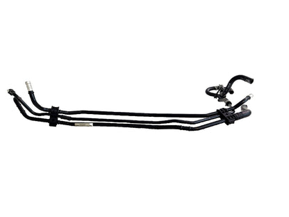 10-15 AUDI Q7 4L 3.0 DIESEL CJMA FUEL PIPE PIPES HOSE 4L0201541K 4L0130308C