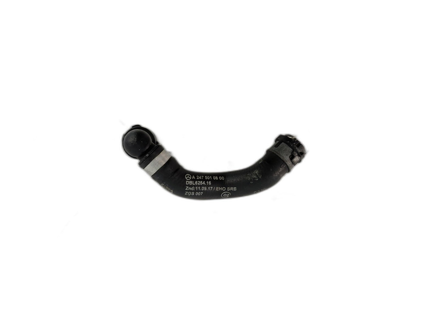 18-ON MERCEDES BENZ A CLASS W177 GENUINE COOLANT WATER HOSE PIPE A2475010800