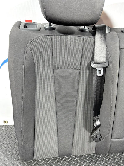 16-19 AUDI A4 B9 GENUINE REAR RIGHT DRIVER SIDE CLOTH SEAT WITH HEADREST