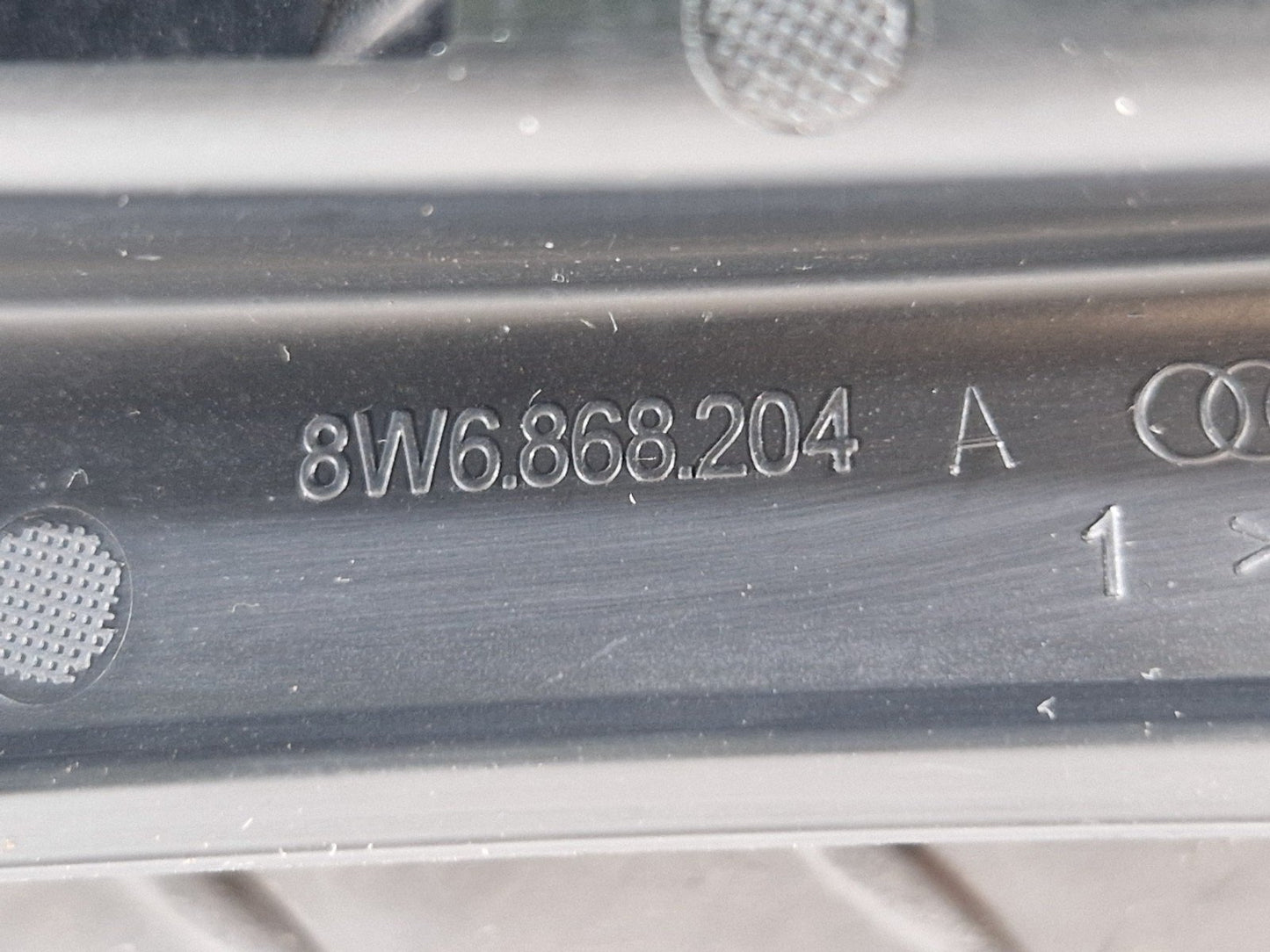17-24 AUDI S5 F5 GENUINE OEM FRONT A-PILLAR TRIM COVER PANEL LINING 8W6868204