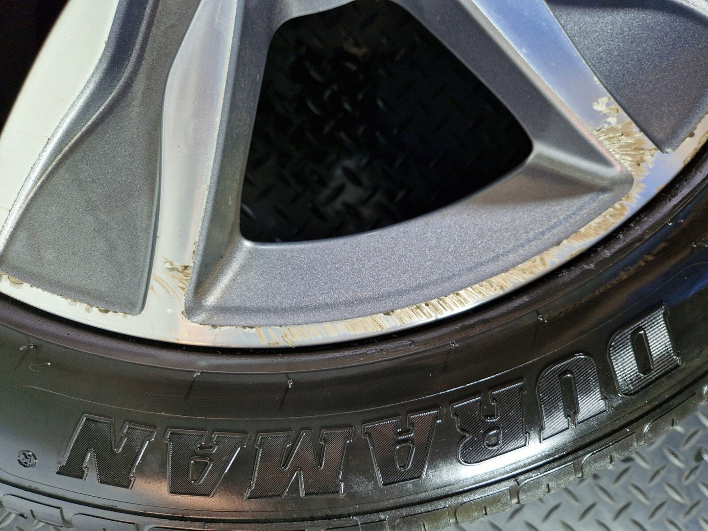 14-21 MERCEDES BENZ C CLASS W205 17INC ALLOY WHEEL & TYRE A2054010800 7Jx17H2