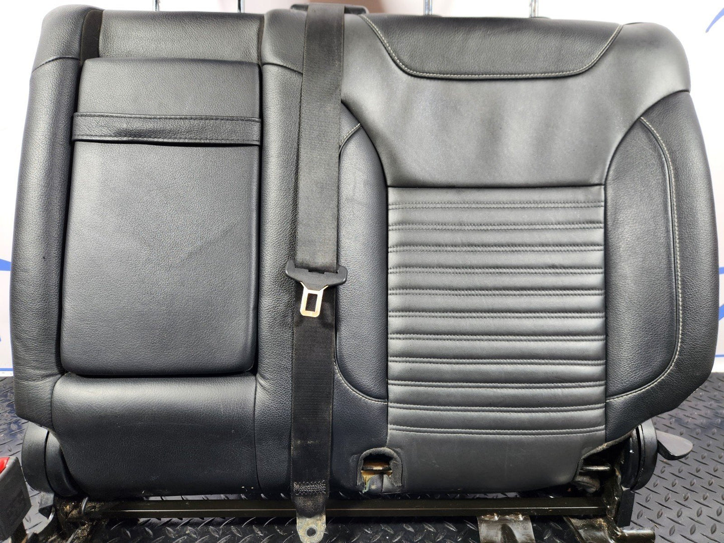 16-19 MERCEDES BENZ GLE ML W166 REAR LEFT N/S/R BLACK LEATHER SEAT BACKREST