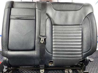 16-19 MERCEDES BENZ GLE ML W166 REAR LEFT N/S/R BLACK LEATHER SEAT BACKREST