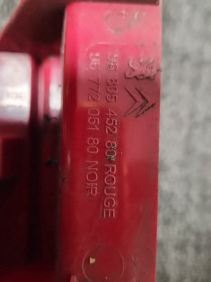 2008 Peugeot Partner MK2 (PH1) (B9) Genuine Rear Left N/S Tail Light 9680545280