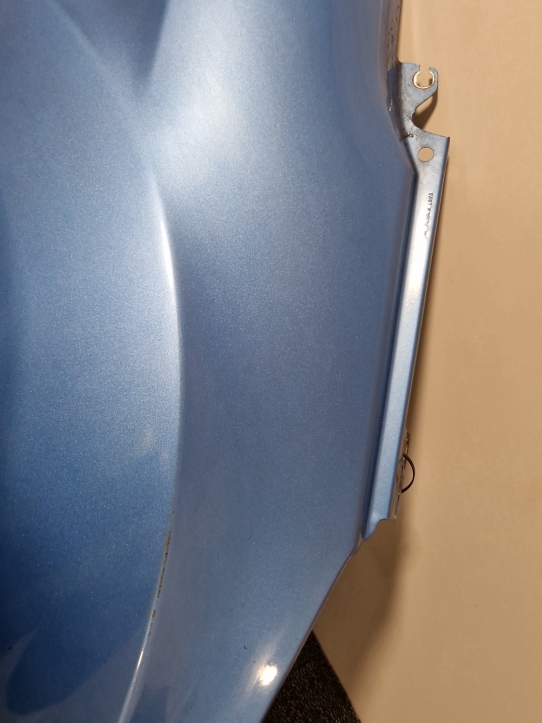 Ford Fiesta MK7 (B299) Hatchback Front Right O/S Driver Wing Fender Panel in Blue Vision