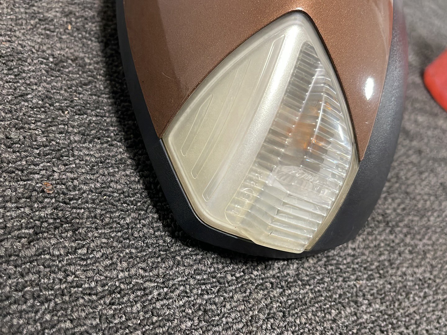 Ford C-Max MK2 (C344) MPV Front Right Door Wing Mirror in Brown Burnished Glow
