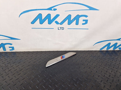10-13 BMW E70 LCI X5 GENUINE OEM REAR DOOR KICK PLATES SILL COVER TRIM 7205265