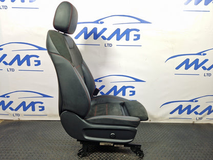 19-ON MERCEDES BENZ B CLASS W247 FRONT RIGHT O/S DRIVER HEATED HALF LEATHER SEAT