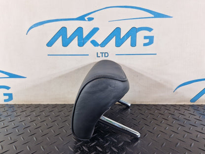 12-18 AUDI A6 C7 REAR SEAT MIDDLE CENTRE HEADREST BLACK LEATHER 4G0885975C