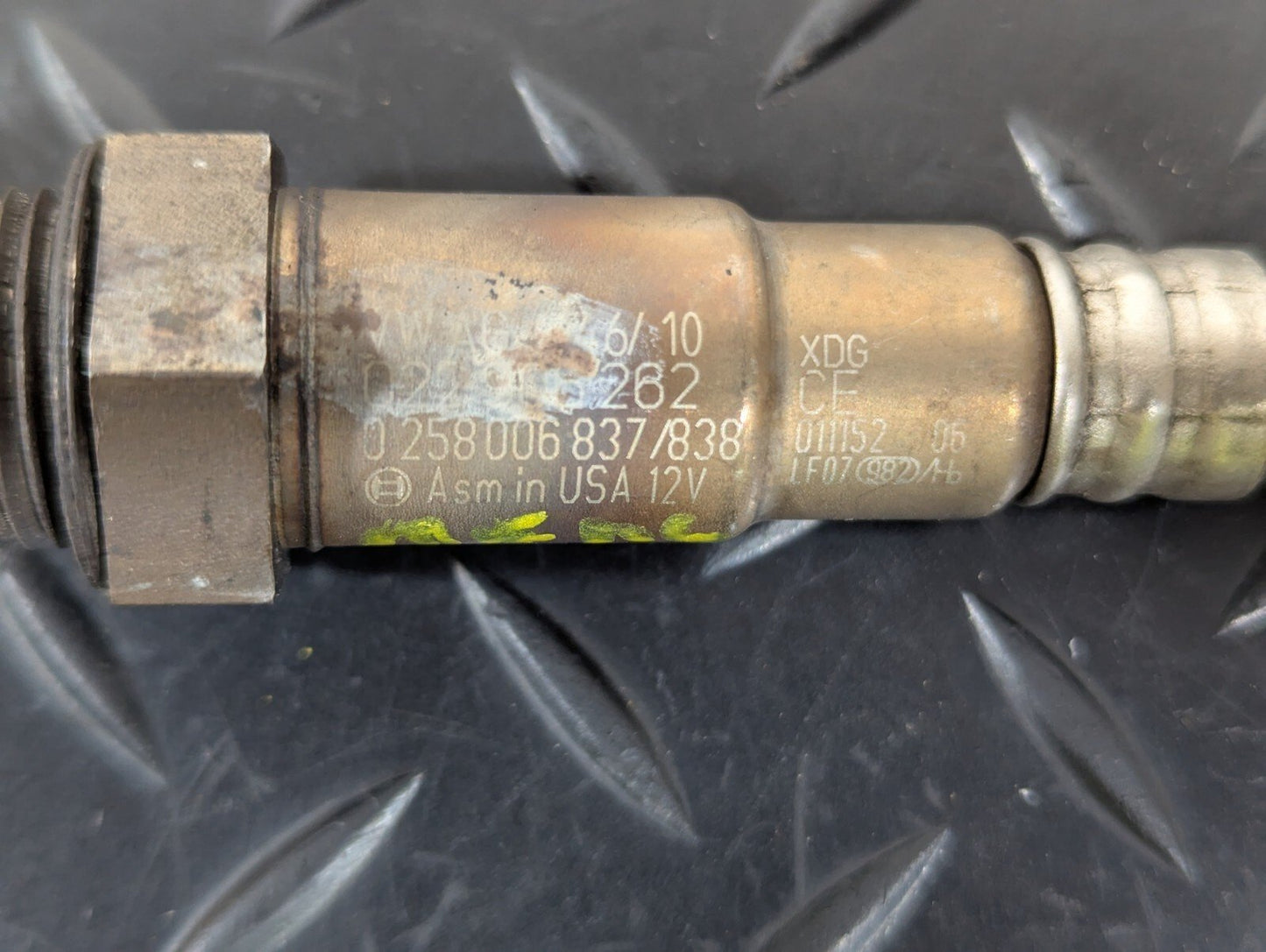 10-17 AUDI A8 4H GENUINE LAMBDA OXYGEN SENSOR 0258006837
