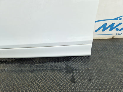 10-15 AUDI Q7 4L GENUINE FRONT LEFT N/S PASSENGER COMPLETE DOOR WHITE S9R