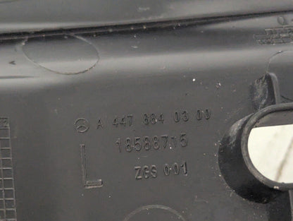 14-23 MERCEDES VITO W447 OEM ENGINE COVER MOULDING PANEL LEFT SIDE   A4478840300