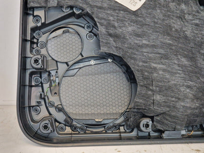 16-20 AUDI Q7 4M OEM FRONT LEFT ALCANTARA DOOR CARD PANEL COVER 4M2867105