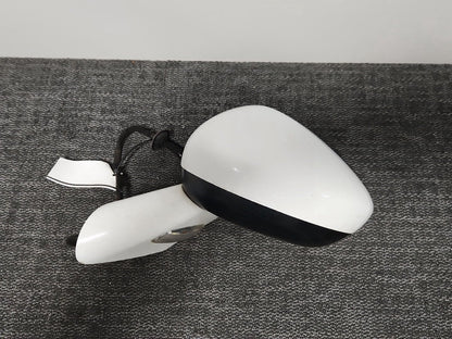Peugeot RCZ MK1 (Ph1) (T75) Coupe Front Left Wing Mirror in Opal White Paint