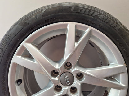 Audi A4 B9 17" Alloy Wheel with Tyre 225/50/17 8W0601025K ~3mm