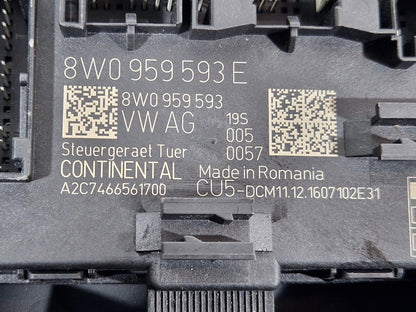 Audi Unknown Part Type 8W0959593E