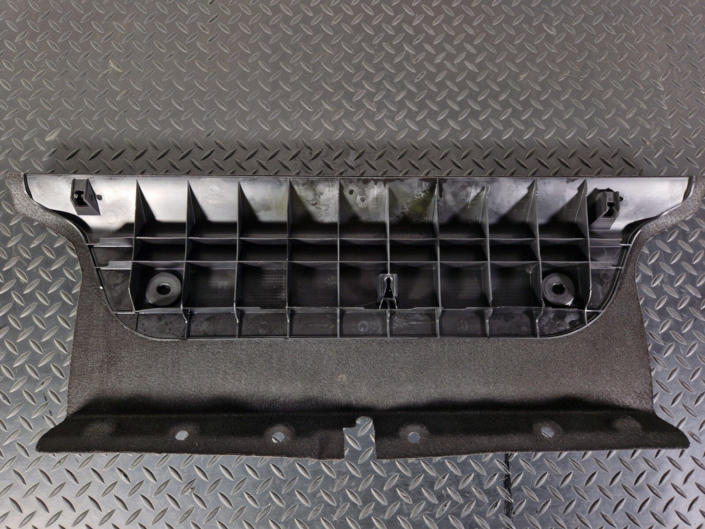 12-17 AUDI S5 CONVERTIBLE BOOT FLOOR CARPET EXTENSION PANEL 8F0863373B