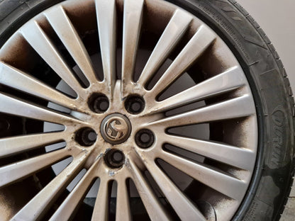 Vauxhall Astra MK6 (J) (A3400) 17" Alloy Wheel with Tyre 215/50/17 ~6mm