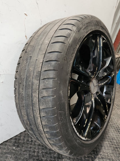 Mercedes CLC-Class W203 17" Alloy Wheel with Tyre 225/45/17 ~2mm A2034015302