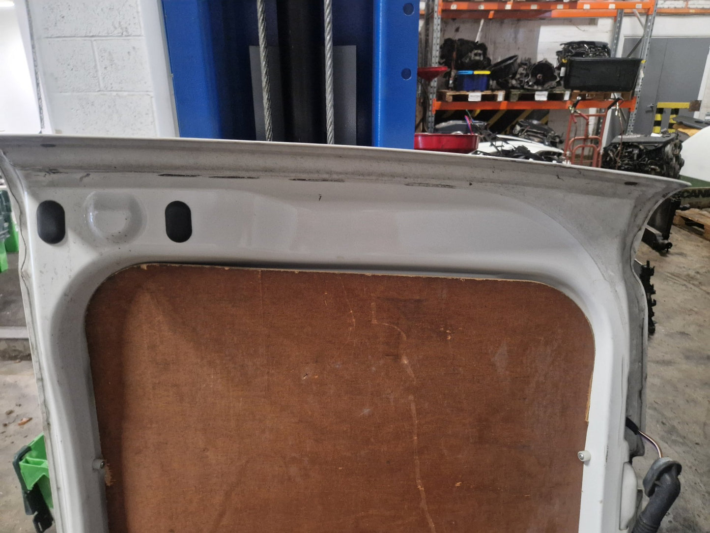 Fiat Doblo MK2 FL (263-1) Cargo Van Rear Left Passenger Complete Door in White