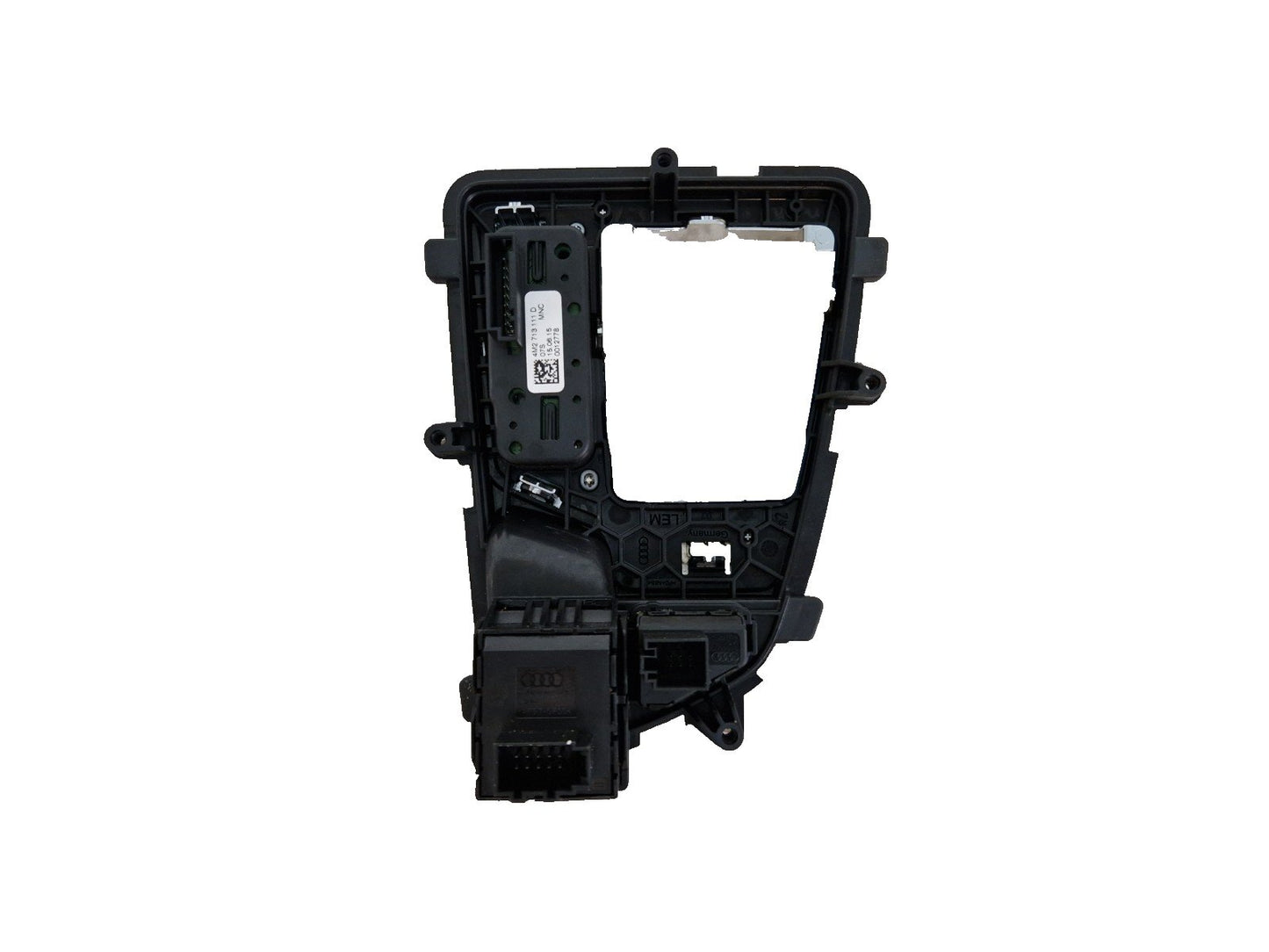 16-20 AUDI Q7 4M GENUINE OEM GEAR LEVER PANEL SHIFTER SURROUND TRIM 4M2713111D
