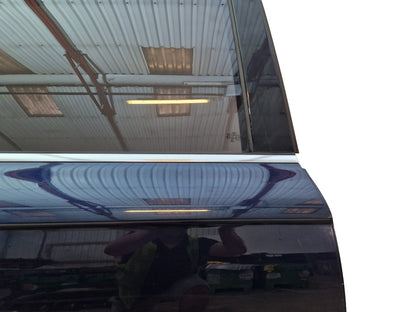 10-15 AUDI Q7 4L GENUINE REAR RIGHT DRIVER O/S/R COMPLETE DOOR IN BLUE (DAMAGED)
