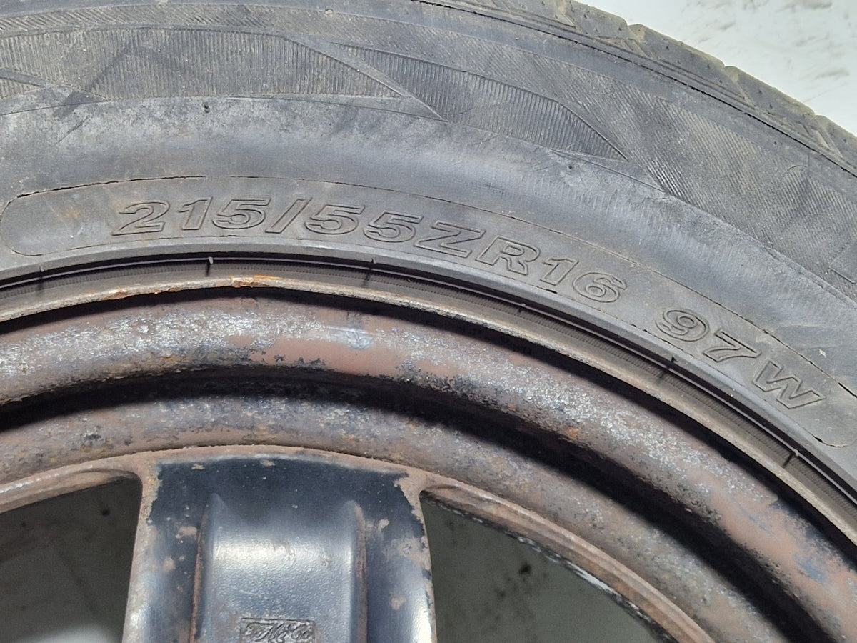 16" Steel Wheel with Roadstone Tyre ~6mm 215/55/16