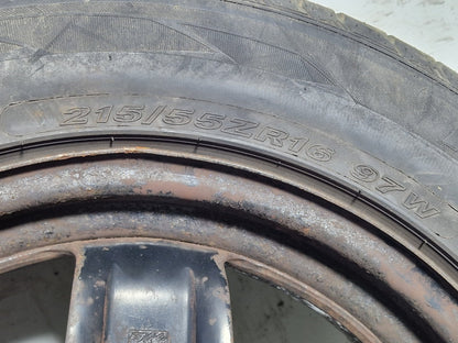 16" Steel Wheel with Roadstone Tyre ~6mm 215/55/16