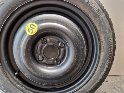 Ford Fiesta MK7 Hatchback 15" Spare Wheel with Tyre 125/80/15 ~4mm