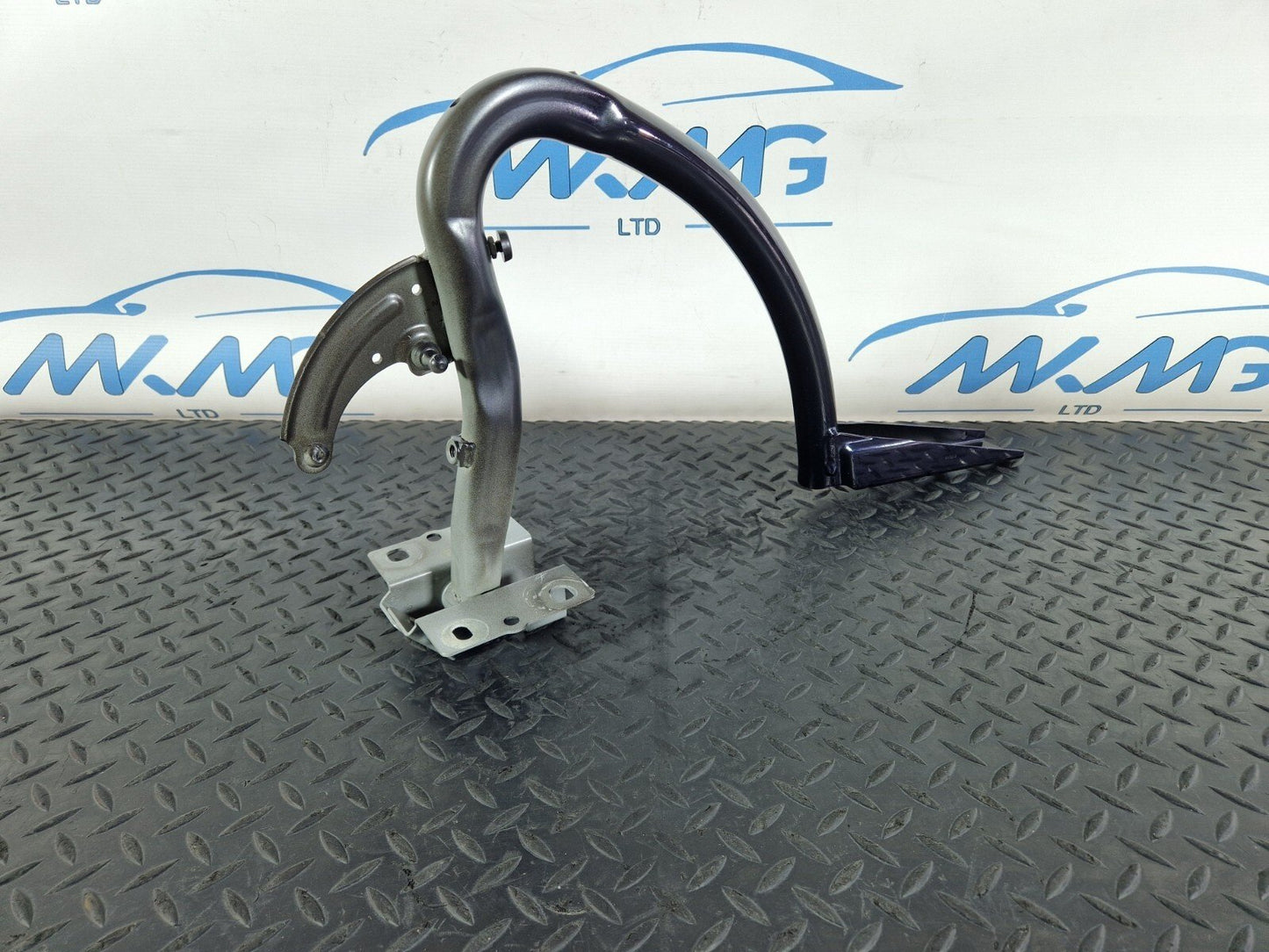 10-17 AUDI A8 4H BOOTLID TRUNK HINGE LEFT SIDE IN BLUE LZ5D 4H0827299D