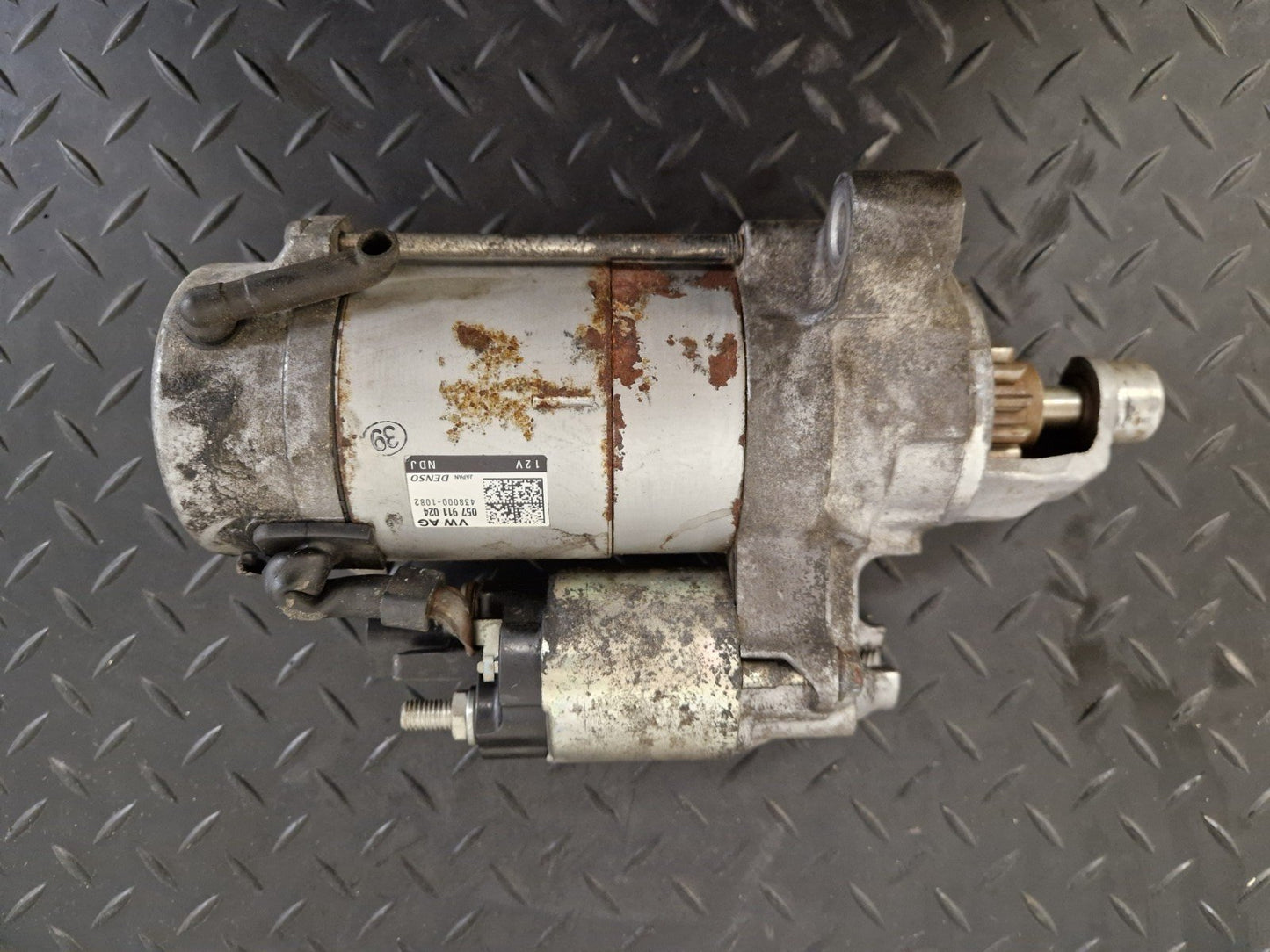 16-20 AUDI Q7 4M 3.0 DIESEL GENUINE STARTER MOTOR 057911024