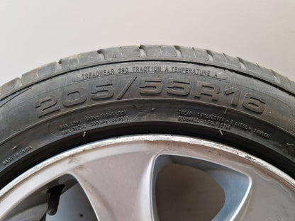 BMW 120i E87 16" Alloy Wheel with Tyre 205/55/16 ~3mm