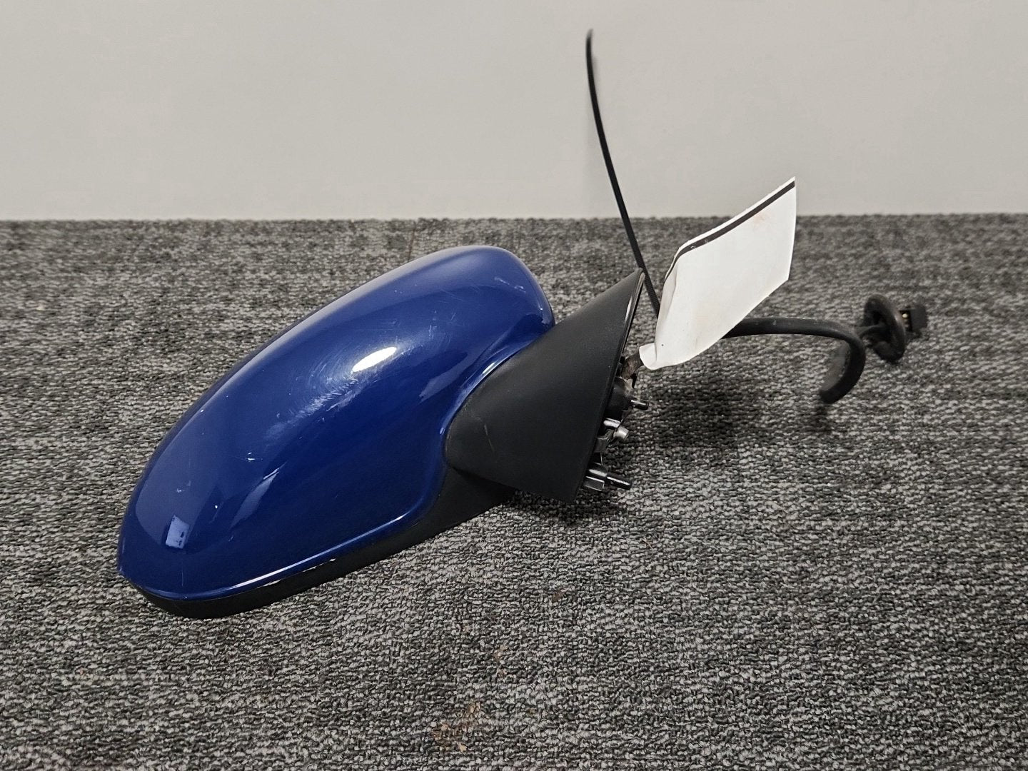 Vauxhall Corsa MK4 Hatchback Front Right Door Wing Mirror in Blue GAN (176)