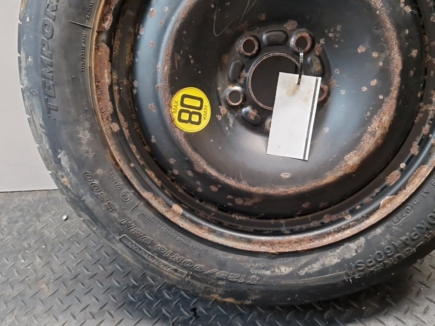 Ford Focus MK3 Estate 16" Spare Wheel with Hankook Tyre 125/90/16