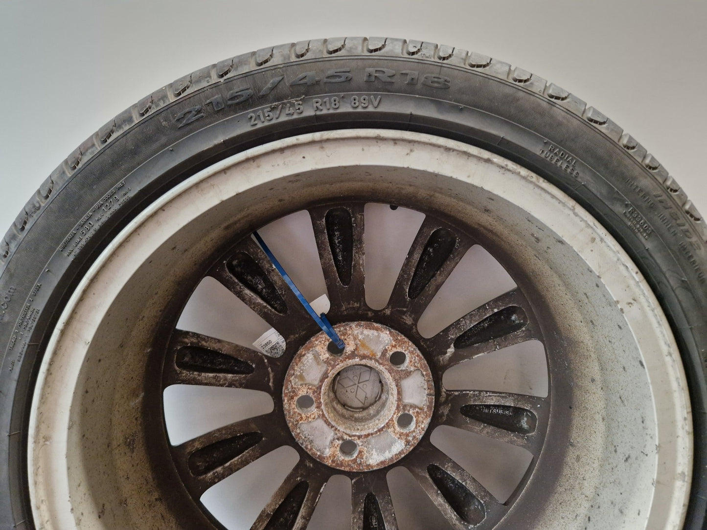 2009 Mitsubishi Lancer MK5 (CX8A) 18" Alloy Wheel with Tyre 215/45/18 ~4mm