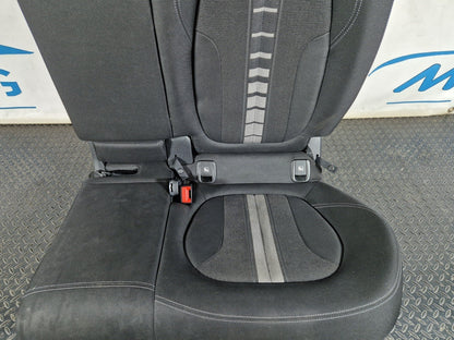16-22 BMW X1 F48 GENUINE OEM REAR LEFT N/S PASSENGER SIDE CLOTH FABRIC SEAT