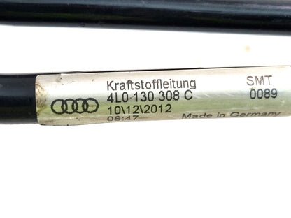 10-15 AUDI Q7 4L 3.0 DIESEL CJMA FUEL PIPE PIPES HOSE 4L0201541K 4L0130308C