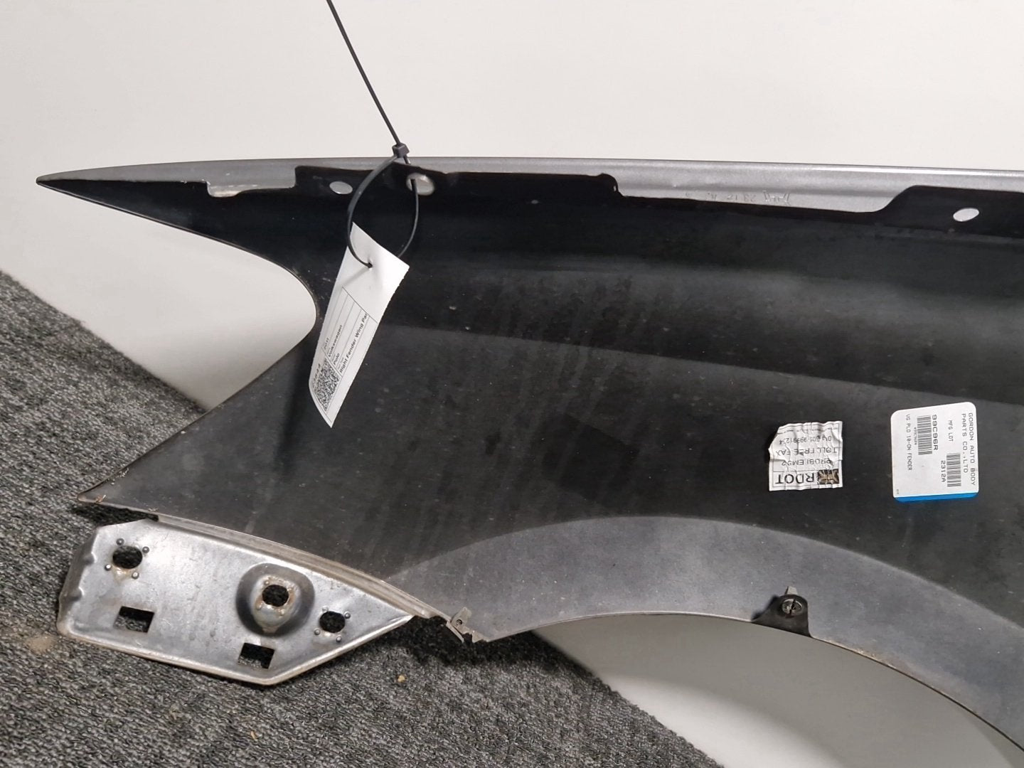 Volkswagen Polo 6R- MK5 Hatchback Front Right O/S Driver Wing Fender Panel in Pepper Grey U5/ D7R